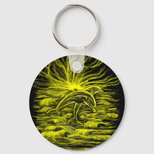 Delfinpaar Keychain