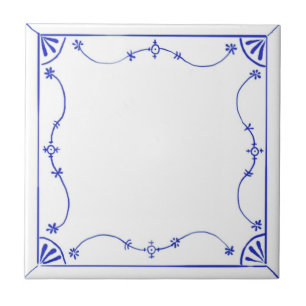 Delft Blau Design Ceramic Tile