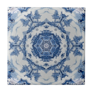 Delft Blue Design 02 From 1764 ~ Tile