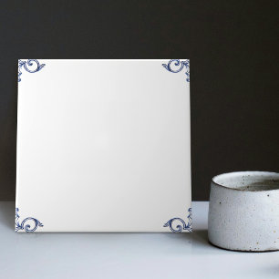 Delft Blue Dutch Matching Mix Match Empty Tile
