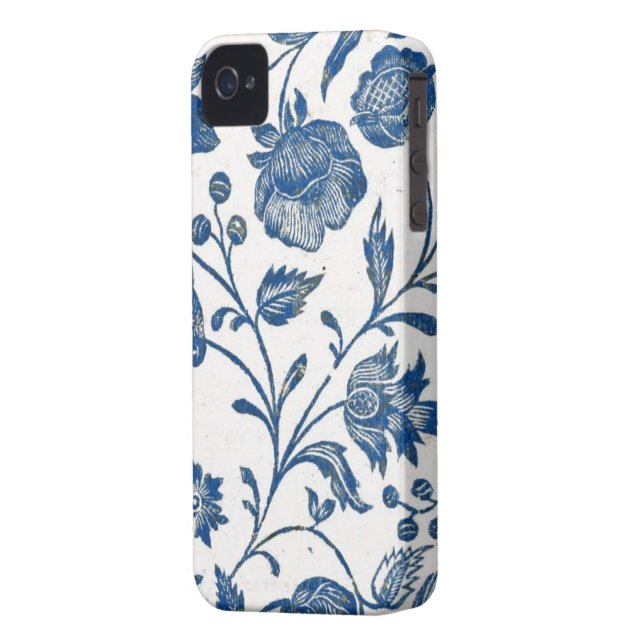 Delft Blue iPhone Case 2 (Back Left)