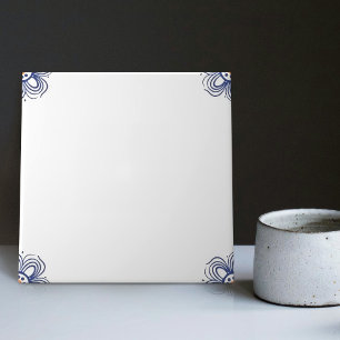Delft Blue Matching Dutch Indigo Mix Match Empty Tile