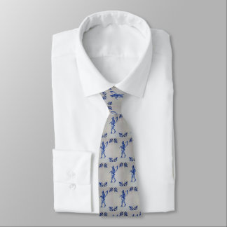 Delft Blue Tile - Template Tie