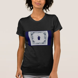 Delft blue tile windmill 'de Roos' in Delft T-Shirt