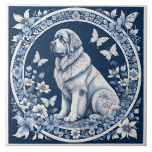 Delft Garden Newfoundland Deep Blue Tile