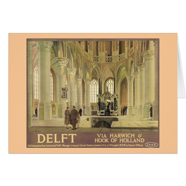 Delft LNER Poster (Front Horizontal)