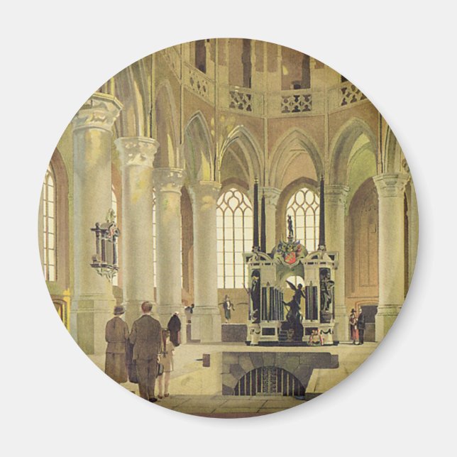 Delft LNER Poster Magnet (Front)