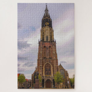 Delft New Church, Netherlands Jigsaw Puzzle
