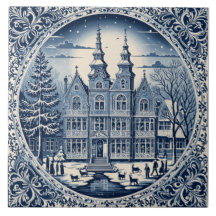 Delft style winter/Christmas 1