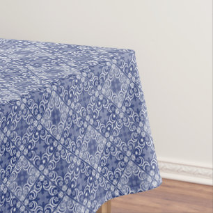 Delft tile ethnic national Dutch pattern Tablecloth