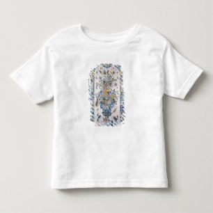Delft tile panel from the bathroom toddler t-shirt