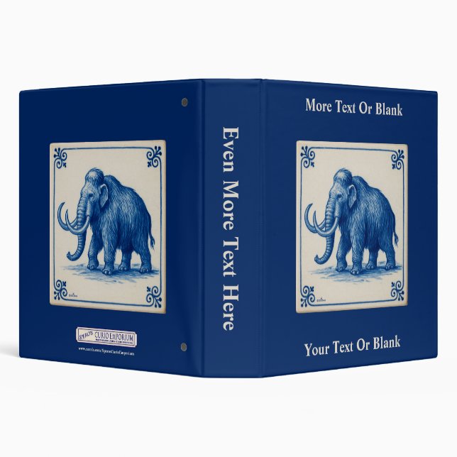 Delft Woolly Mammoth Binder (Background)