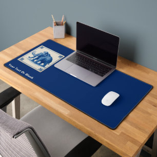Delft Woolly Mammoth Desk Mat