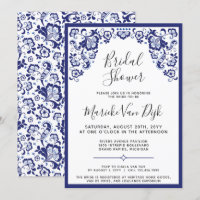 Delfts Blauw | Delft Blue Dutch Bridal Shower