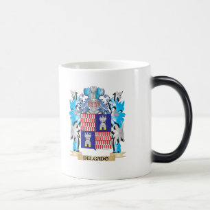 Delgado Coat of Arms - Family Crest Magic Mug