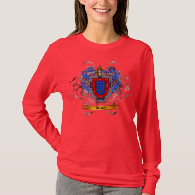 Delgado Coat of arms T-Shirt (Front)