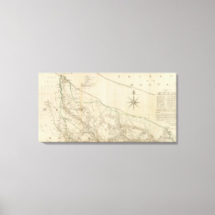 Delhi, Agrah, Oude, Ellahabad north Canvas Print