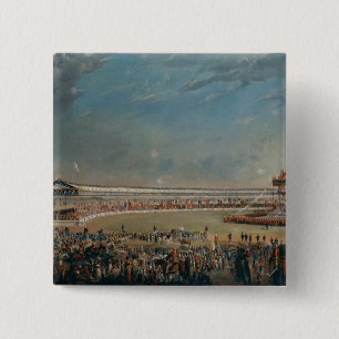Delhi Durbar 2 Inch Square Button