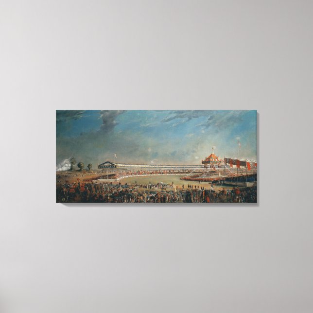 Delhi Durbar Canvas Print (Front)