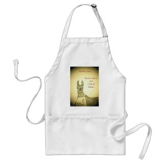 Deli Llama apron