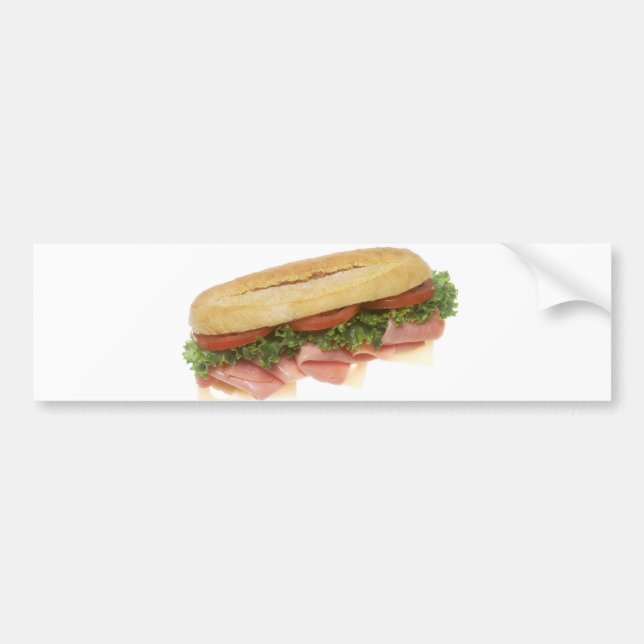 Deli Sandwich Bumper Sticker (Front)