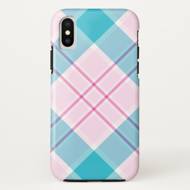 Delicacy in Plaid Case-Mate iPhone Case (Back)