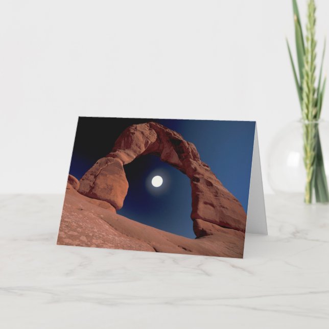 Delicate Arch | Arches National Park Utah Card (Front)
