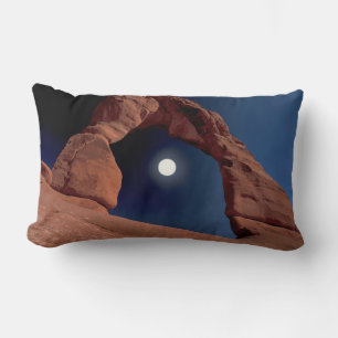 Delicate Arch Arches National Park Utah Lumbar Pillow