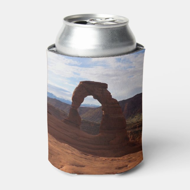Delicate Arch I at Arches National Park Can Cooler (Can Front)