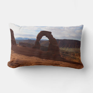 Delicate Arch I at Arches National Park Lumbar Pillow
