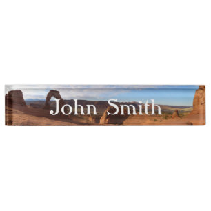Delicate Arch I at Arches National Park Nameplate
