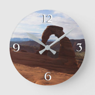 Delicate Arch I at Arches National Park Round Clock