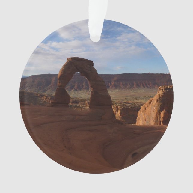 Delicate Arch II at Arches National Park Ornament (Front)