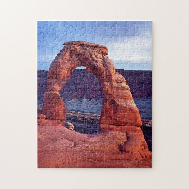 Delicate Arch in Arches National Park - Utah, USA Jigsaw Puzzle (Vertical)
