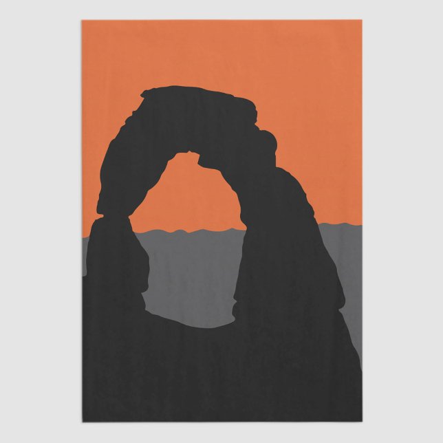 Delicate Arch in Arches National Park - Utah, USA  Tissue Paper (Creator Uploaded)