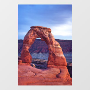 Delicate Arch in Arches National Park - Utah, USA Window Cling