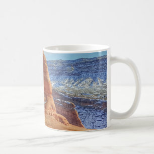 Delicate arch in Utah Arches National Park Coffee Mug