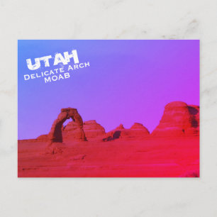 Delicate Arch, Moab, Utah, Arches National Park Postcard