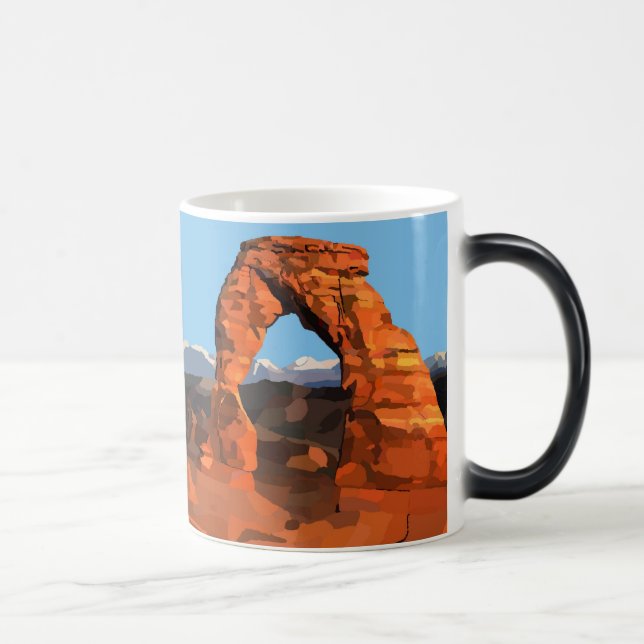 Delicate Arch Painting Mug (Right)