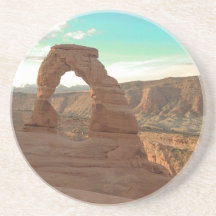 Delicate Arch Sandstone Coaster