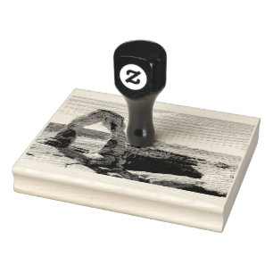 Delicate Arch Wooden Stamp