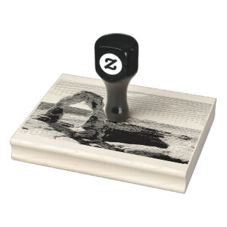 Delicate Arch Wooden Stamp