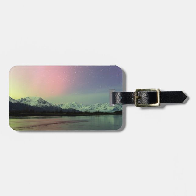 Delicate Aurora Luggage Tag (Front Horizontal)