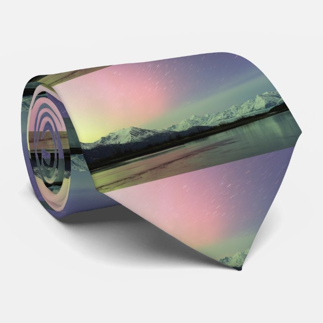 Delicate Aurora Tie (Rolled)