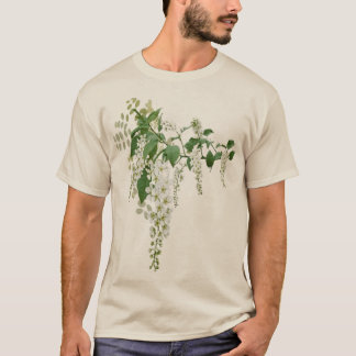 Delicate Bird Cherry Branch T-Shirt