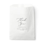 Delicate Black Calligraphy Thank You Wedding