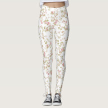 Delicate Blossom Vine Floral Pattern