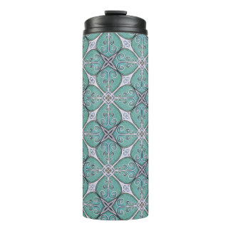 Delicate Blues Thermal Tumbler
