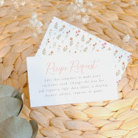 Delicate Boho Wildflower Floral Bridal Shower