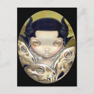 "Delicate Bones" Postcard